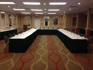 Corporate meeting room at the District Event Center